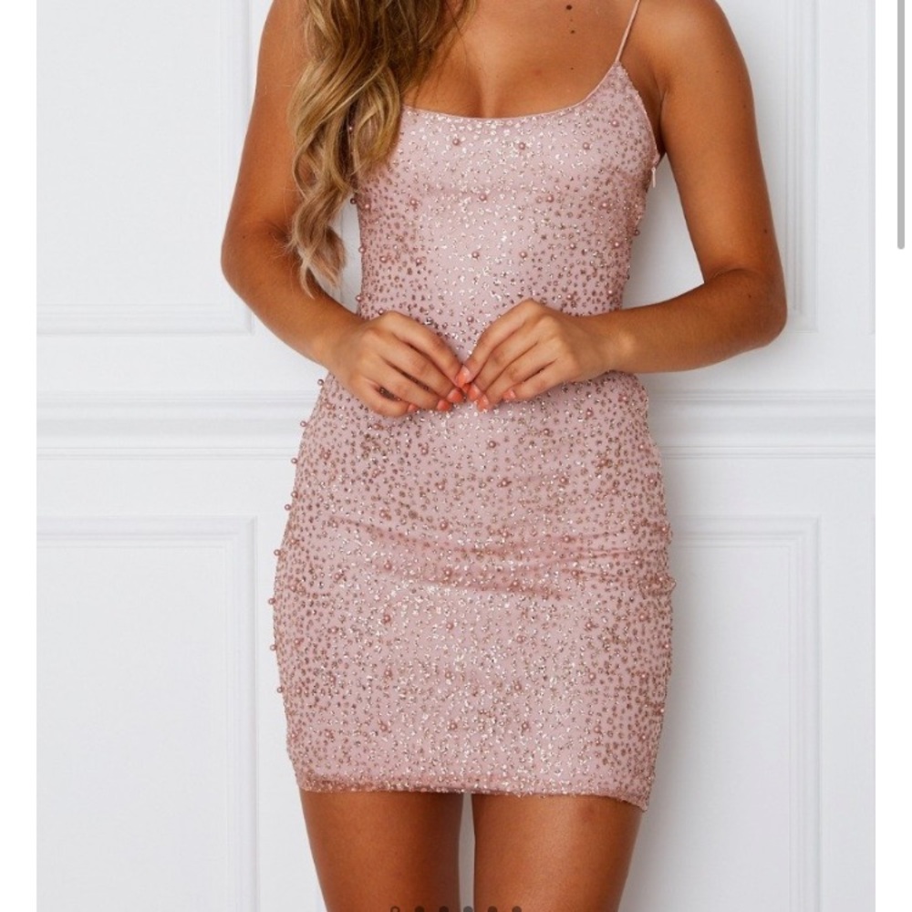 White fox boutique Made you look dress size Small